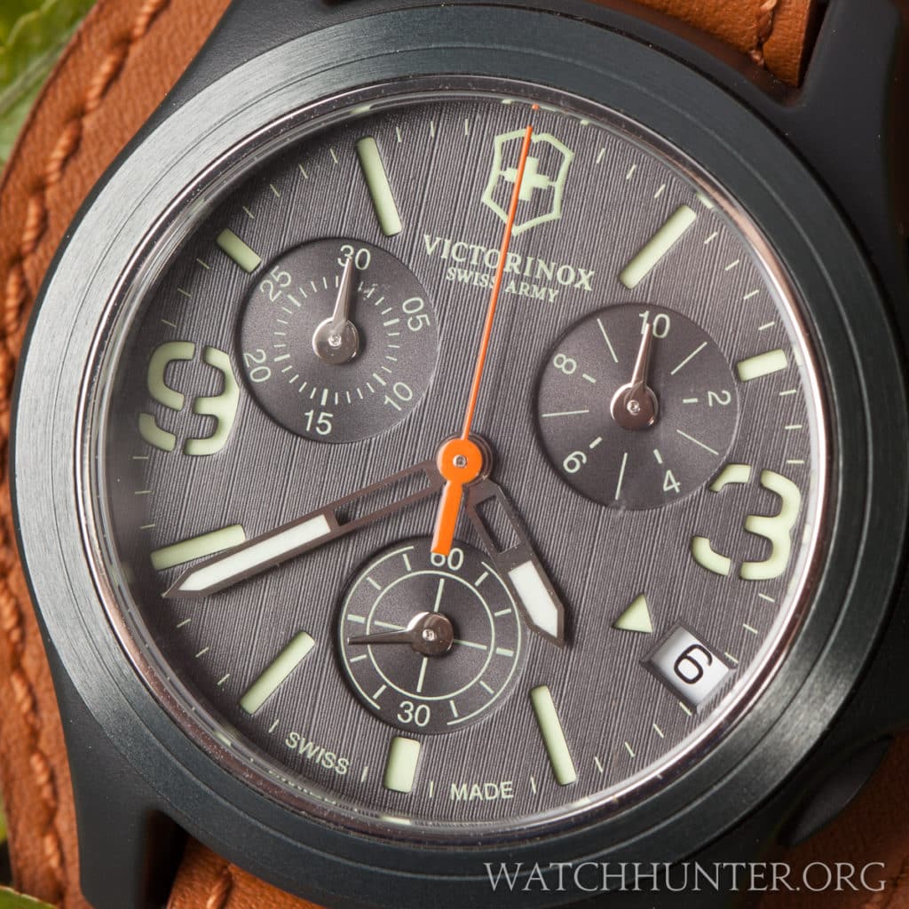 Notice the dial's lined texture and simulated cutouts.