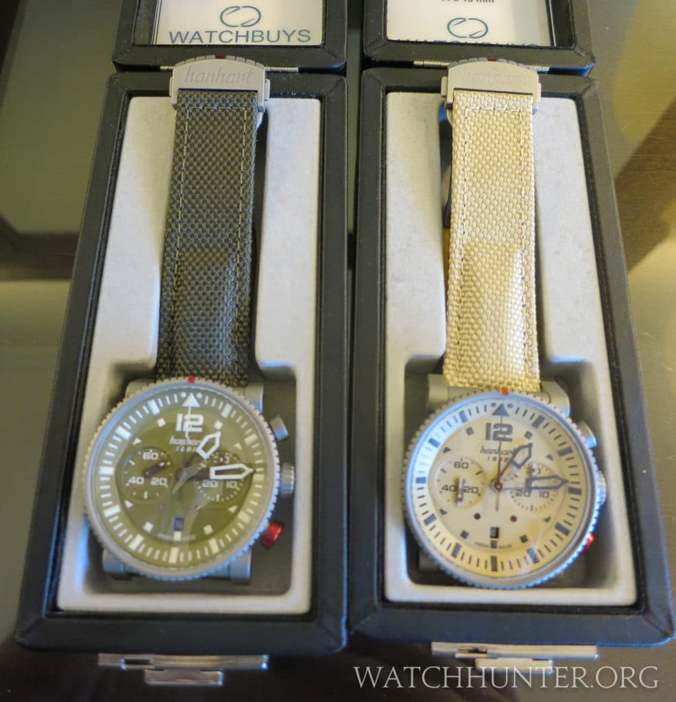 Two Hanhart Primus limited editions