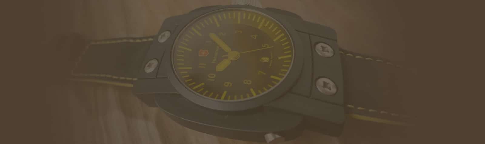 MEET THE WATCH: Vintage Victorinox Swiss Army Yellow Crystal Watch