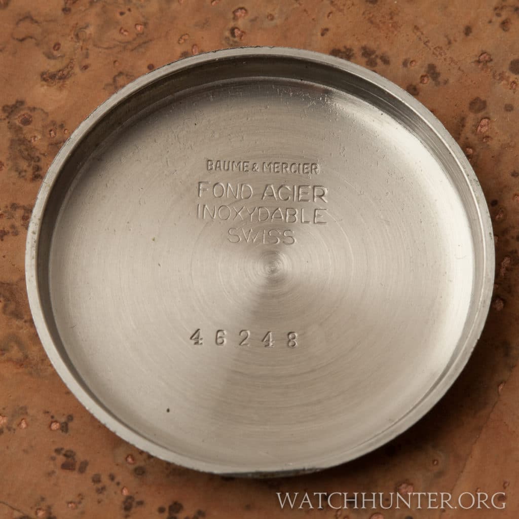 Baume mercier numero di serie on sale
