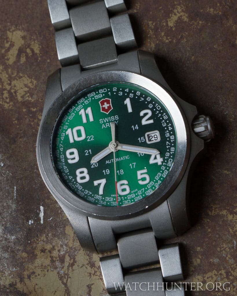 My rare Victorinox Swiss Army Limited Edition Titanium Ground Force Automatic