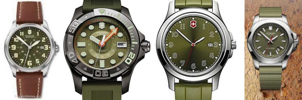 Other green watches from Victorinox Swiss Army are more muted than this limited edition Ground Force