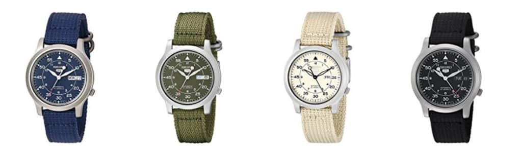 Seiko on sale snk beige