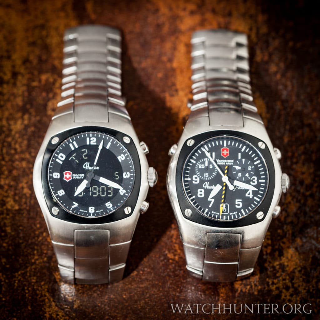 The all-metal bracelets are the safest bet when owning a Hunter Mach 3 or Hunter Mach 2 watch.