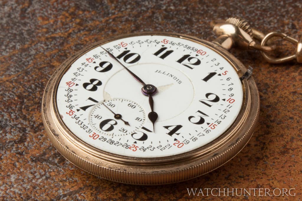 An American made Illinois pocket watch