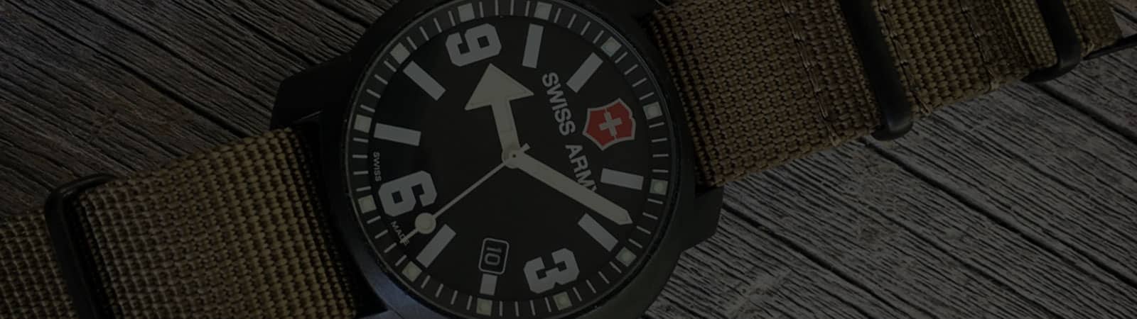 MEET THE WATCH: Victorinox Swiss Army Recon Watch with the Giant Arrow Hand