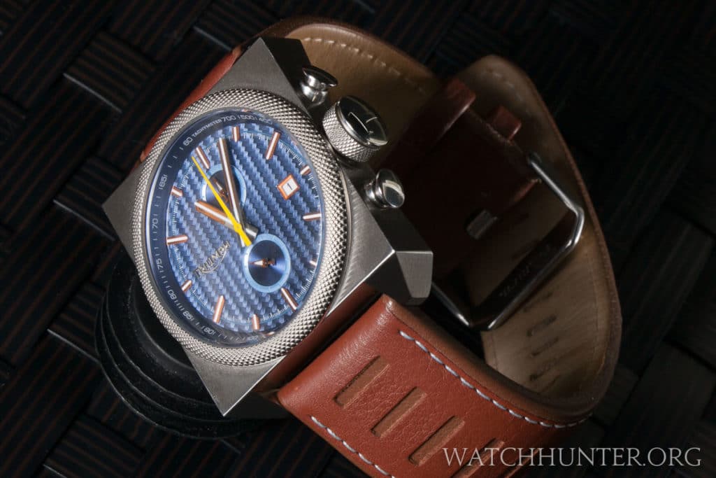 The Scrambler Chronograph is an excellent brand ambassador for Triumph Motorcycles