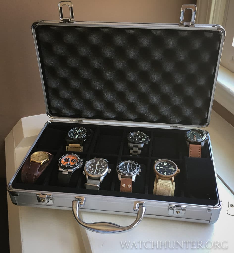 Every watch collector should have a safe and secure way of transporting their watches to local events