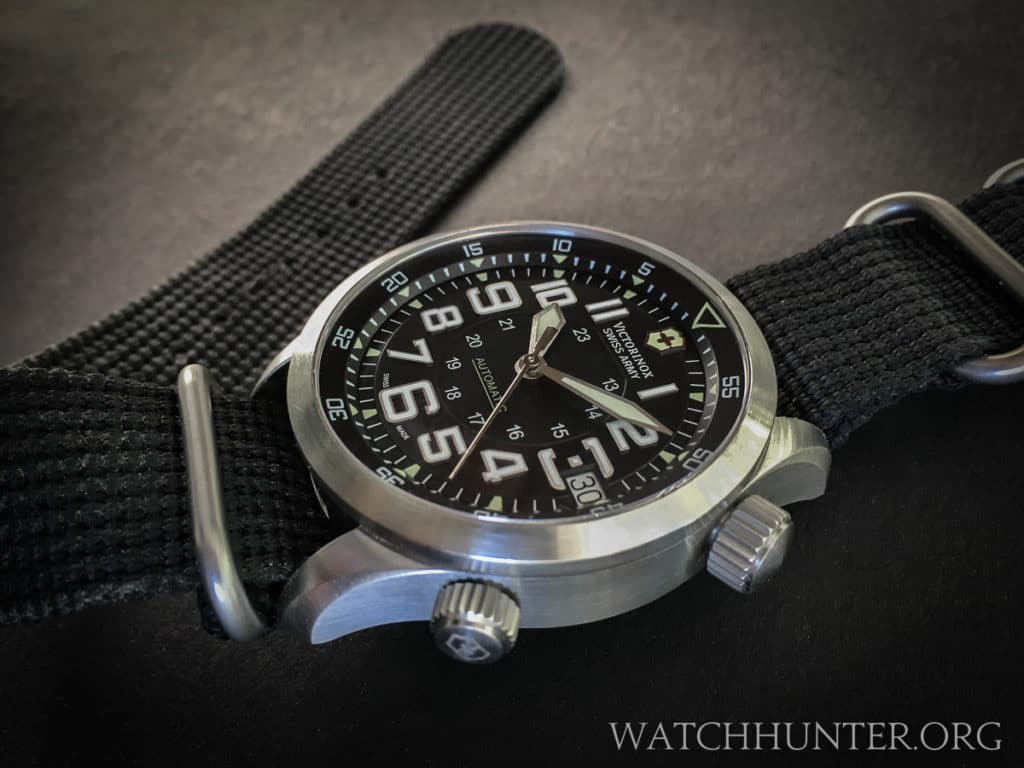 The Victorinox Swiss Army Airboss Mach 7 is robust at 15 mm tall